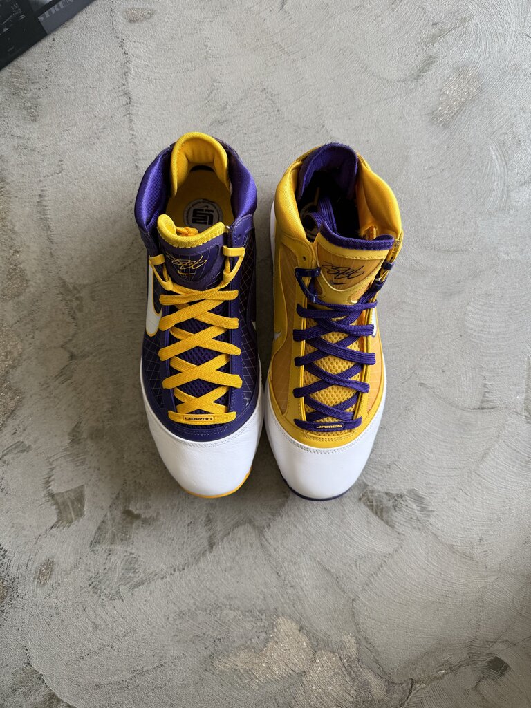 Nike Lebron 7 Lakers Sz. 10