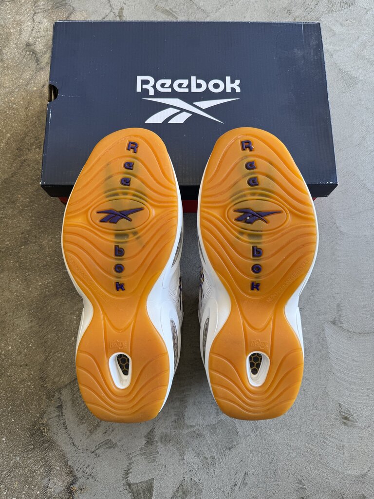 Reebok Questions Lakers Sz. 10