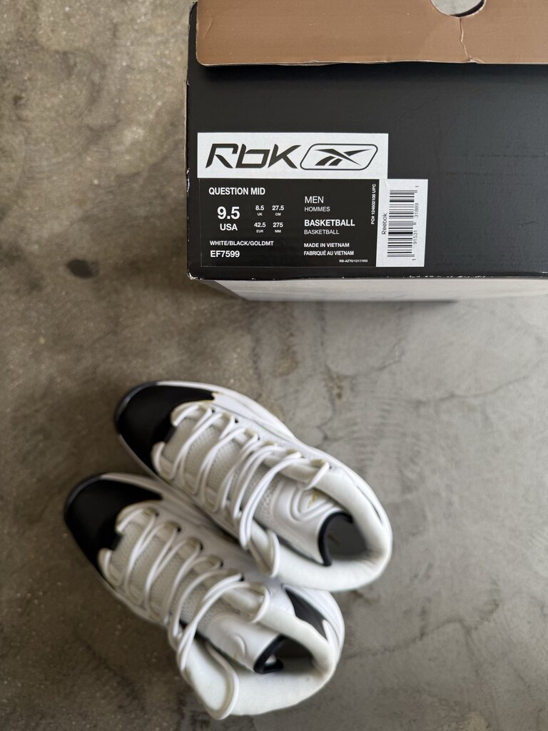 Reebok Questions Bethel Sz. 10