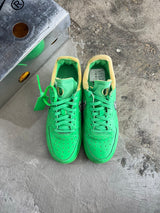 Off-White X Nike AF1 Brooklyn Green Spark Sz. 6.5M