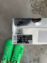 Off-White X Nike AF1 Brooklyn Green Spark Sz. 6.5M
