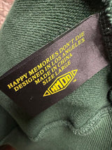 HMDD Green Crystal Zip-Up Hoodie Sz. L