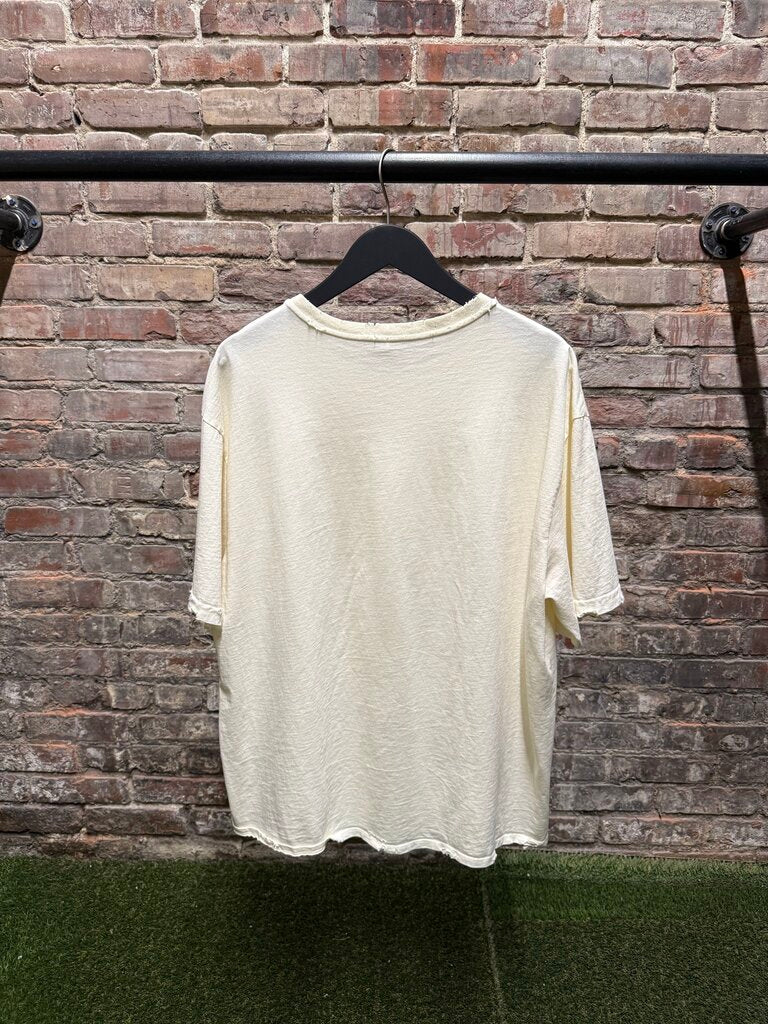 GV Gallery Blank Cream Tee Sz. L