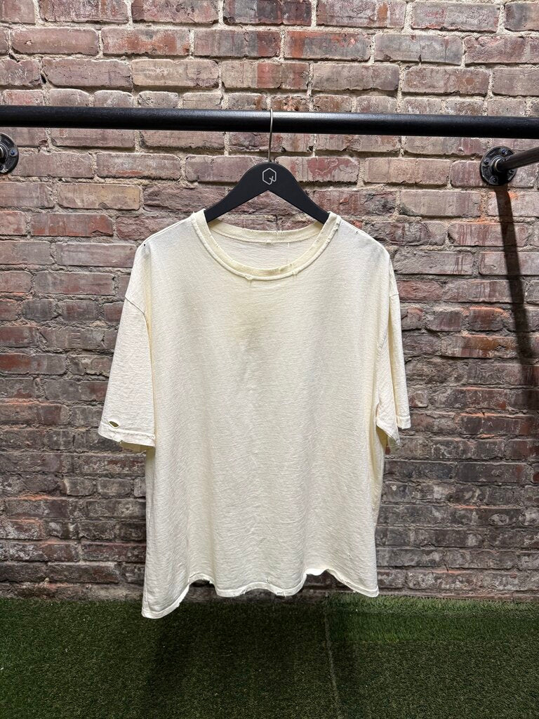 GV Gallery Blank Cream Tee Sz. L