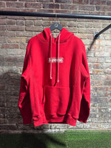 Supreme Bandana Box Logo Hoodie Red Sz. L