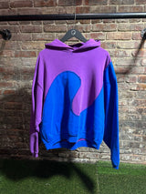 ERL Swirl Hoodie Purple/Blue Sz. M