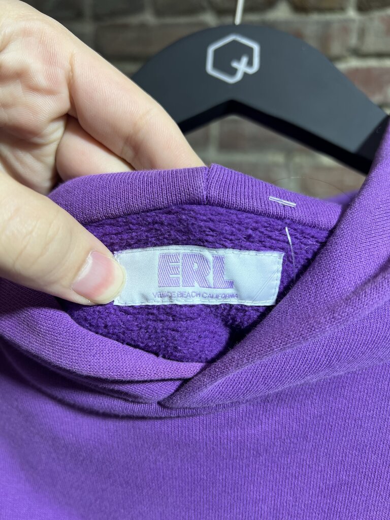 ERL Swirl Hoodie Purple/Blue Sz. M