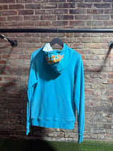 Shmack Zip-Up Hoodie Blue/Orange Sz. M