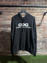 CDG Hoodie Black Sz. XL