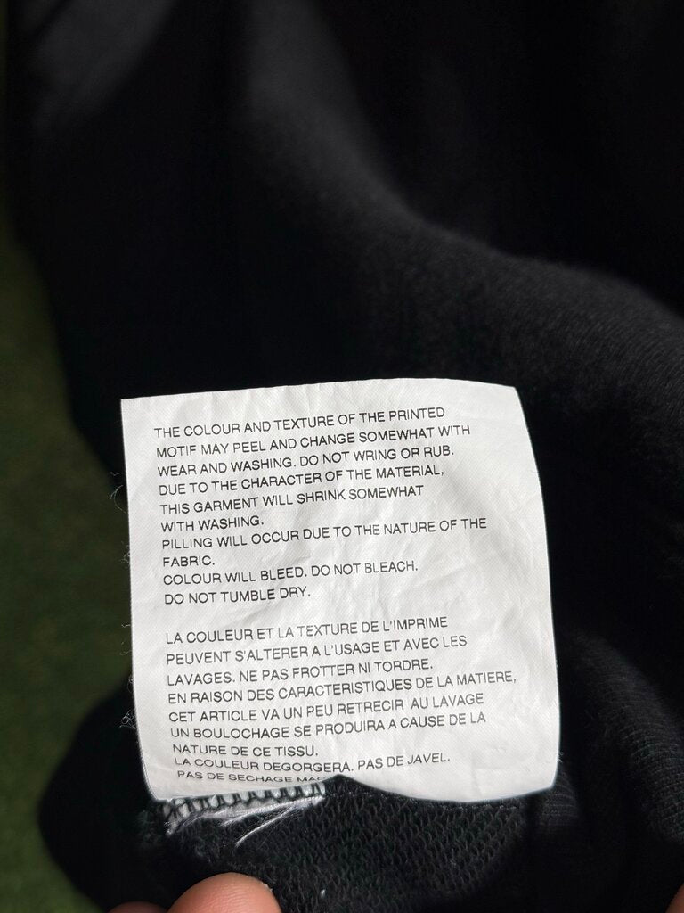 CDG Hoodie Black Sz. XL