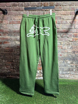 BBC X Ice Cream Sweatpants Olive Green Sz. L