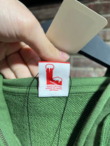 BBC X Ice Cream Zip-Up Olive Green Sz. L