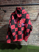 Matty Boy Las Vegas Anti Promo 99 Eyes Logo Hoodie Red Sz. L
