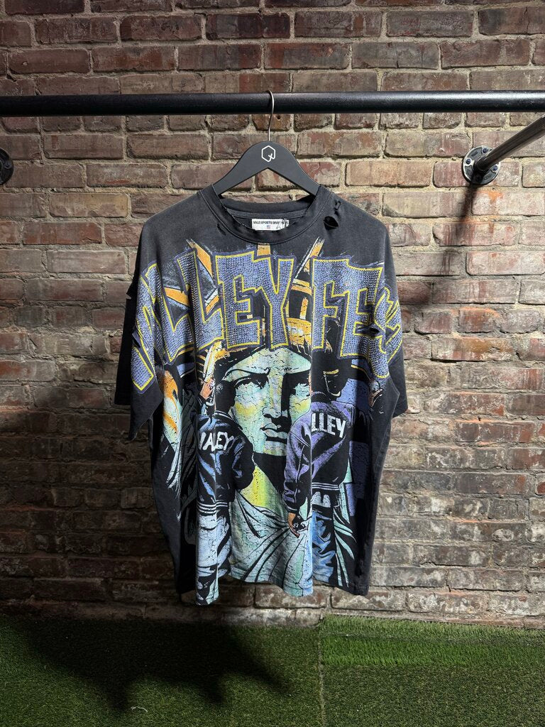 Vale Graffiti Bling Tee Black Sz. XL