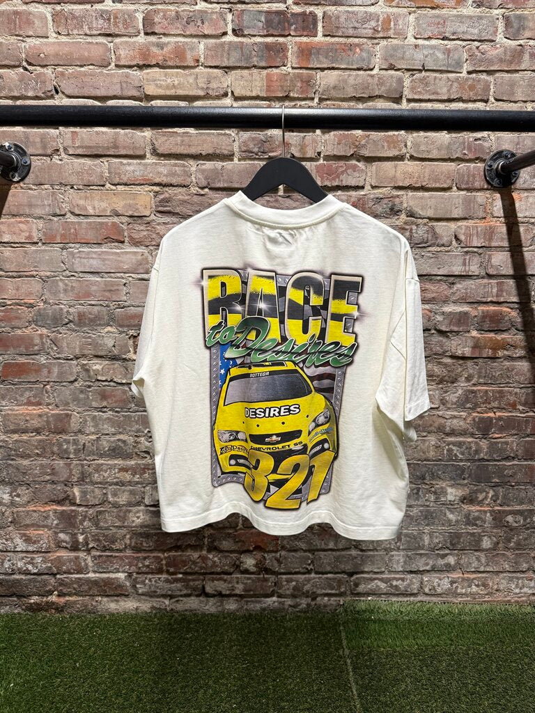 Bottega Desires Racing Tee White Sz. M