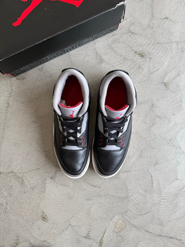 Jordan 3 Black Cement Sz. 10