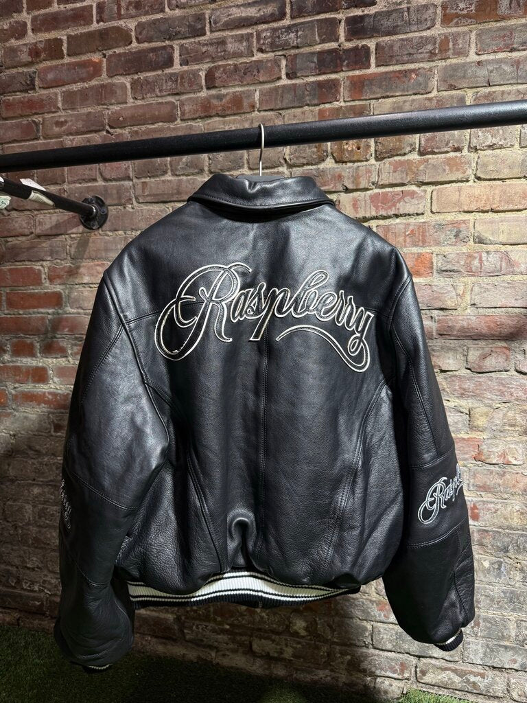 GV Gallery Raspberry Hills Leather Jacket Sz. M