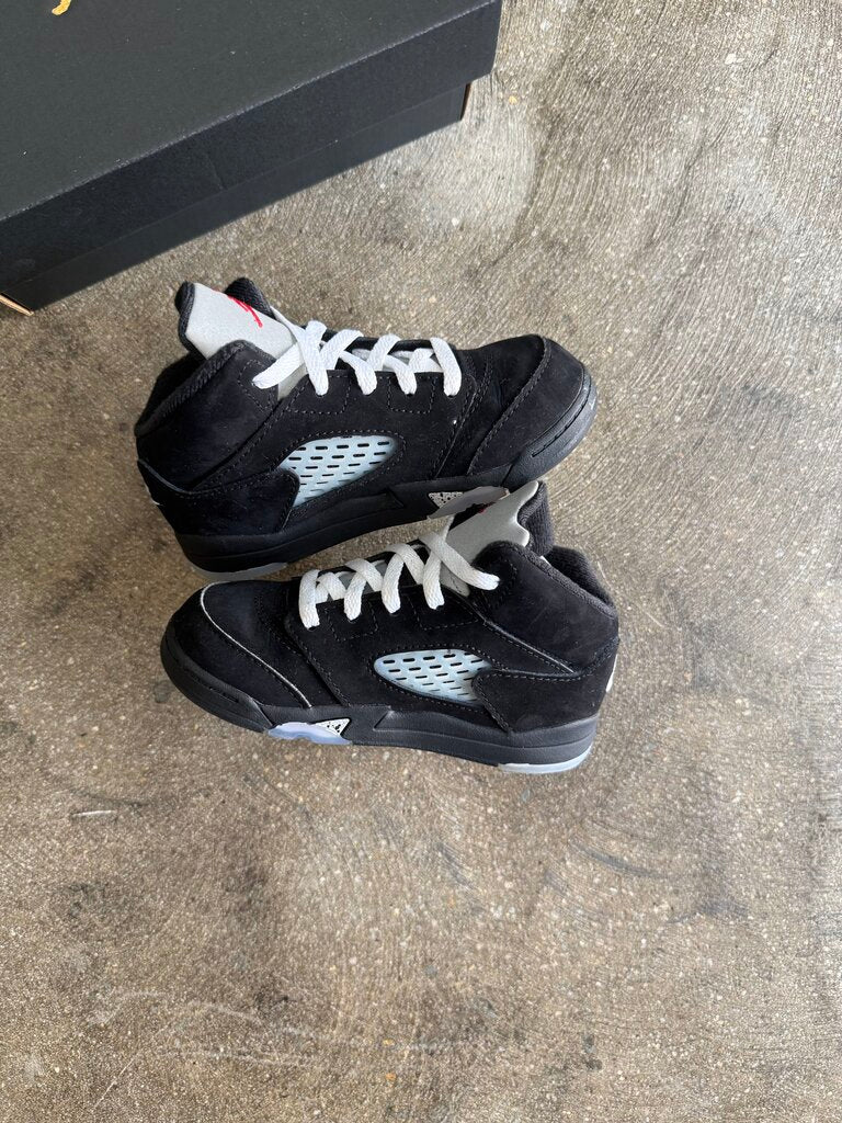 Jordan 5 black metallic sz. 9c