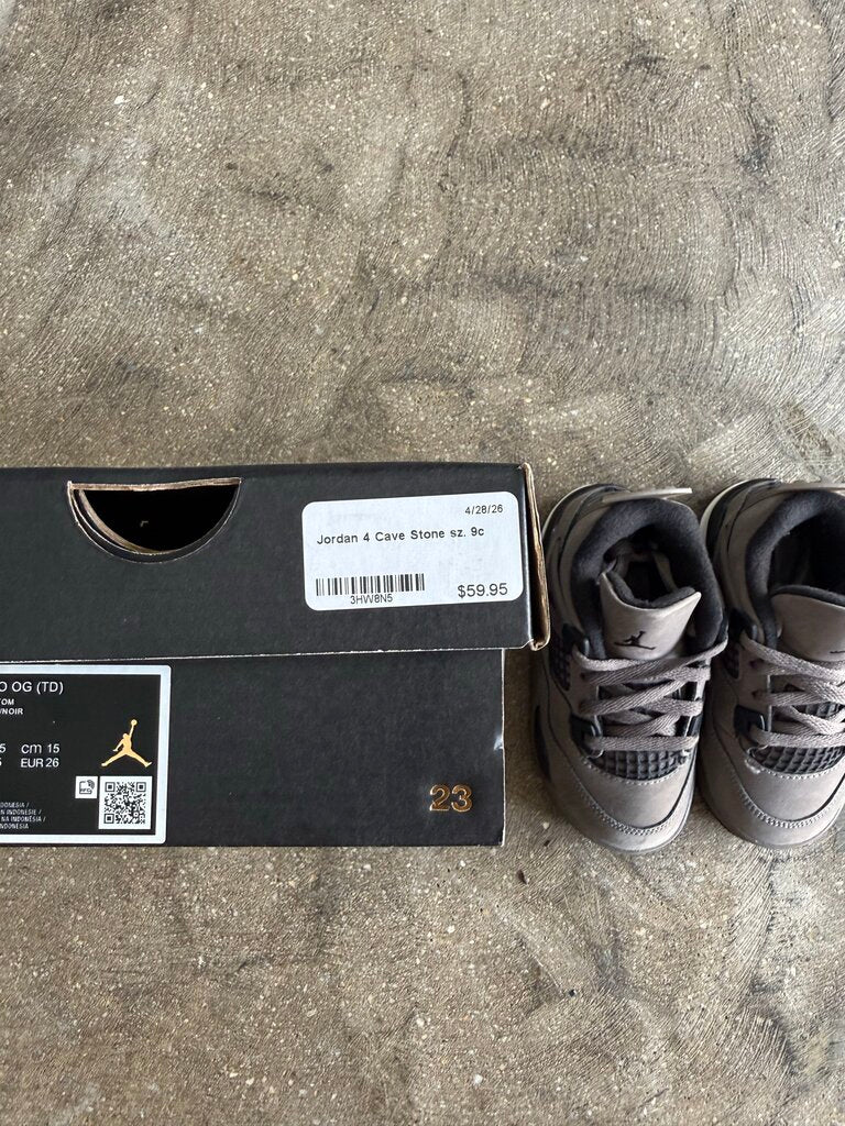 Jordan 4 Cave Stone sz. 9c