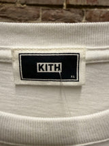 Kith Embossed Gold Arch White Tee Sz. XL