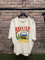 Rhude Saint Barts Island Cream Tee Sz. XL