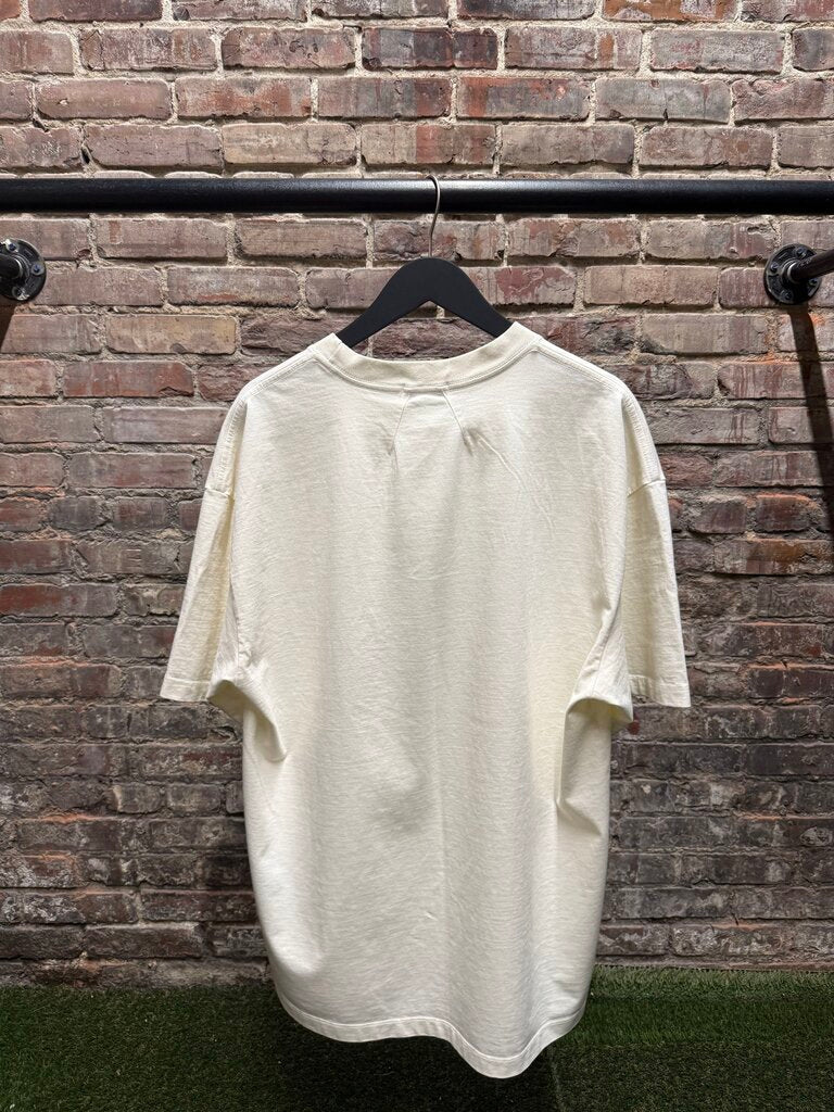 Rhude S/S 23 Monoco With Gods Help Tee Cream Tee Sz. L