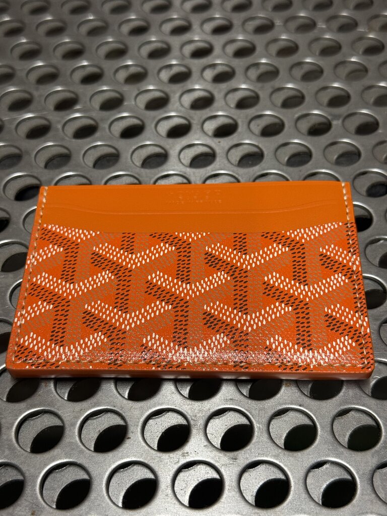 Goyard Card Holder Orange