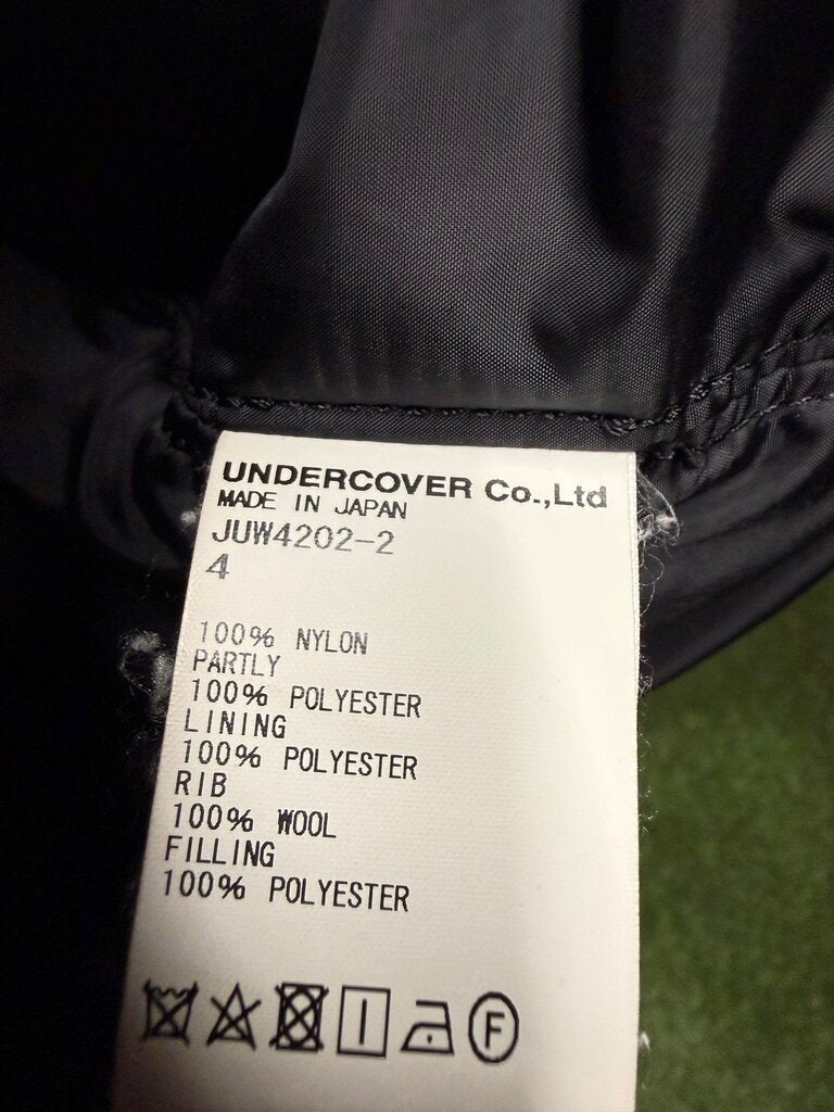 CDG Black Bomber Jacket Sz. L