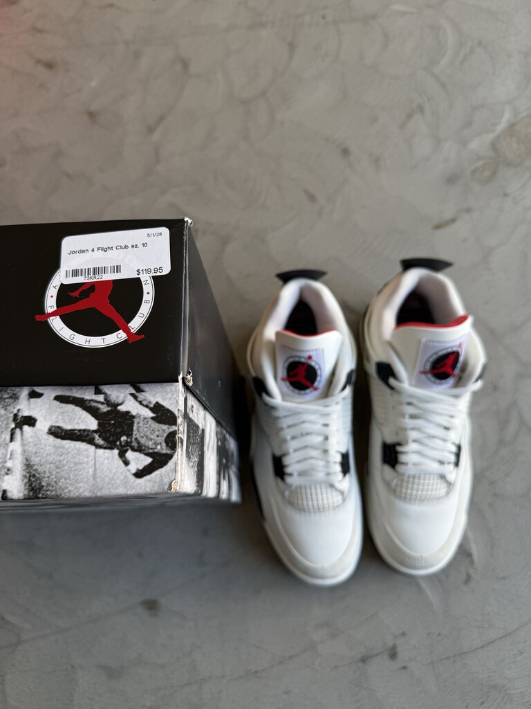 Jordan 4 Flight Club sz. 10