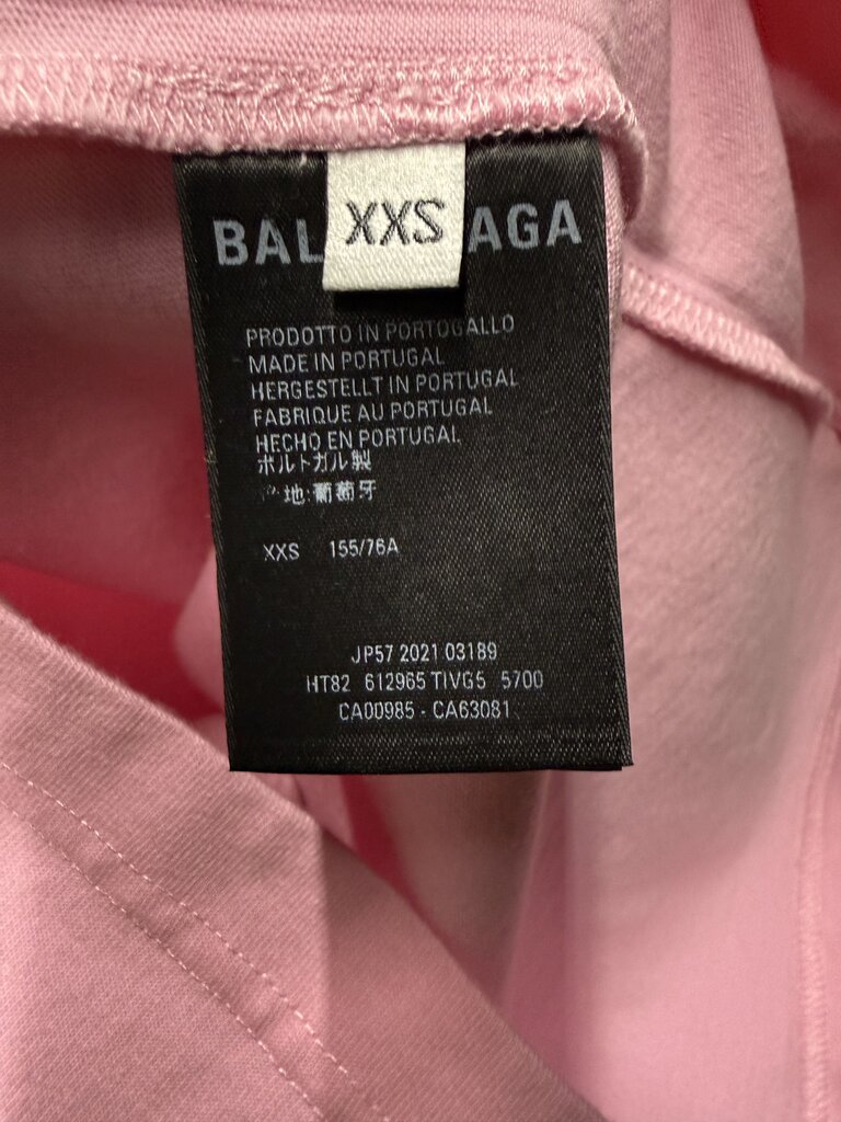 Balenciaga Logo Tee sz. XS