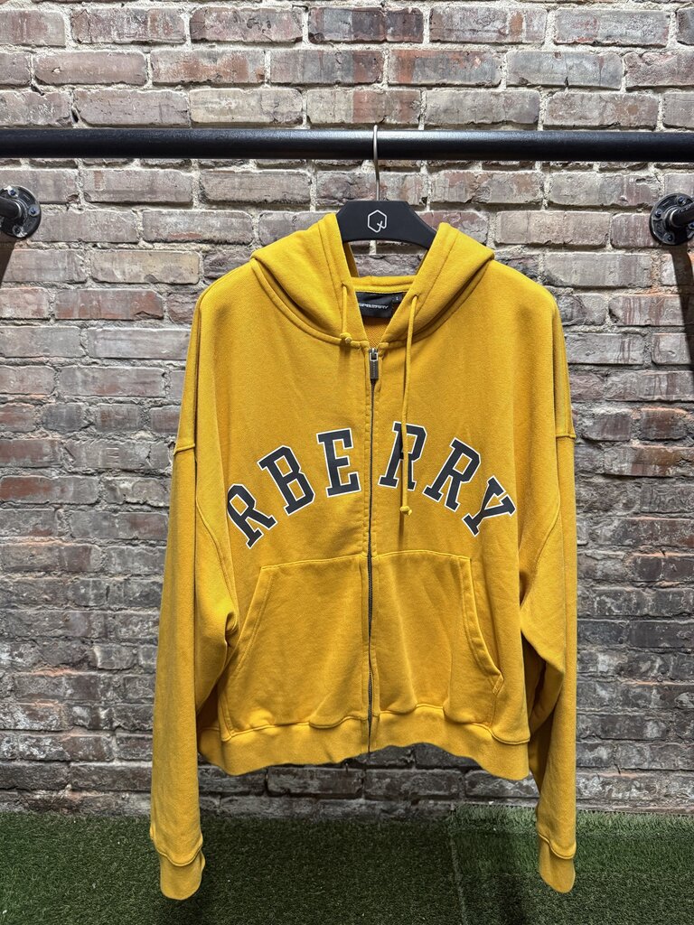 GV Gallery Zip-Up Mustard Hoodie sz. L