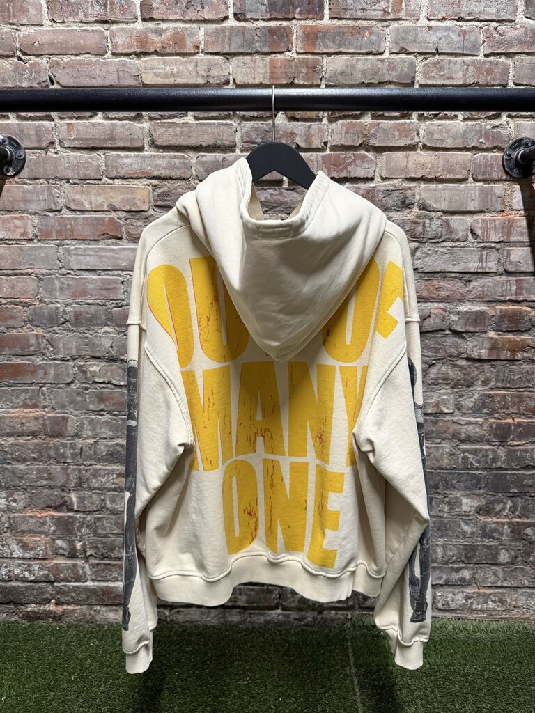 God Speed Robot Head Hoodie sz. L