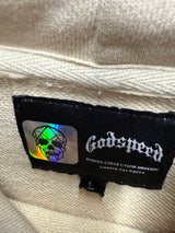 God Speed Robot Head Hoodie sz. L