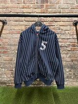 Supreme Devils Stripped Hooded Jacket L