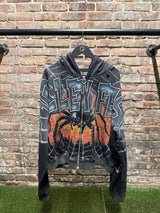 Vale State Spyder Zip-Up Hoodie sz. XL