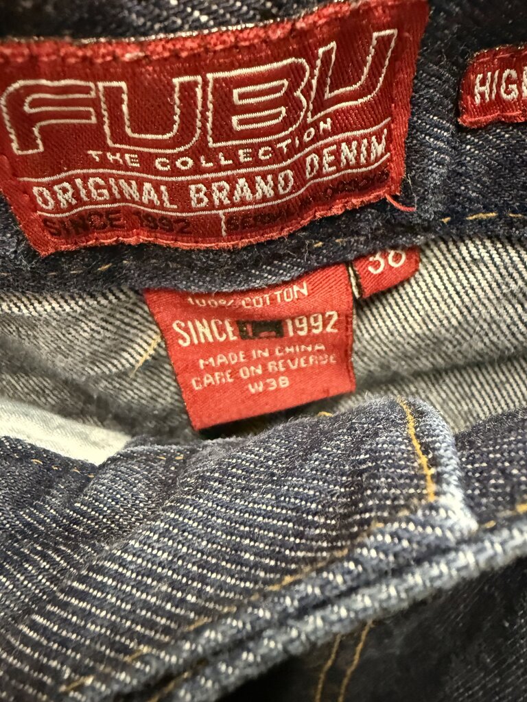 Fubu Blue Denim Shorts sz. 38