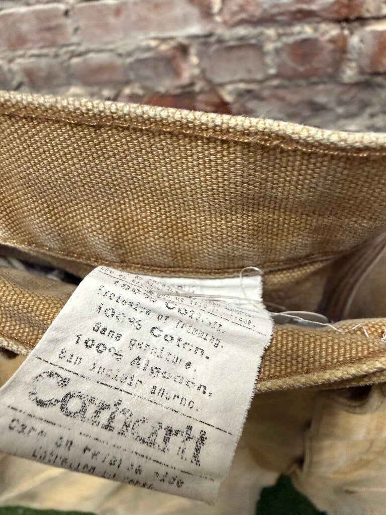 Carhartt Double Knee Carpenters Tan Sz. 34x30