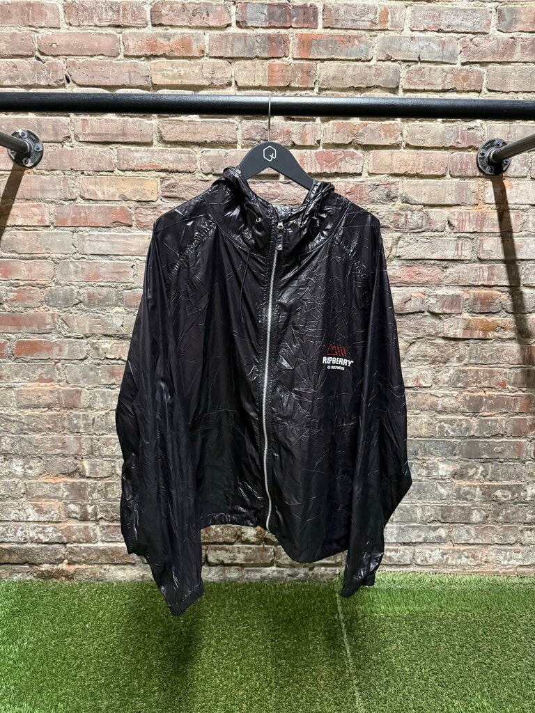GV Gallery Blk Crinkle Jacket Sz. L