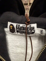 Bape Check Camo Shark Full Zip-Up sz. XL