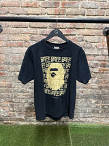 Bape Monogram Tee blk/gold sz. M