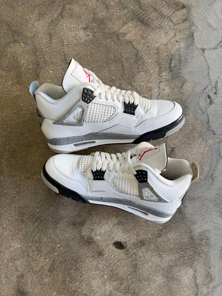 Jordan 4 White Cement Sz. 11.5 (no box)