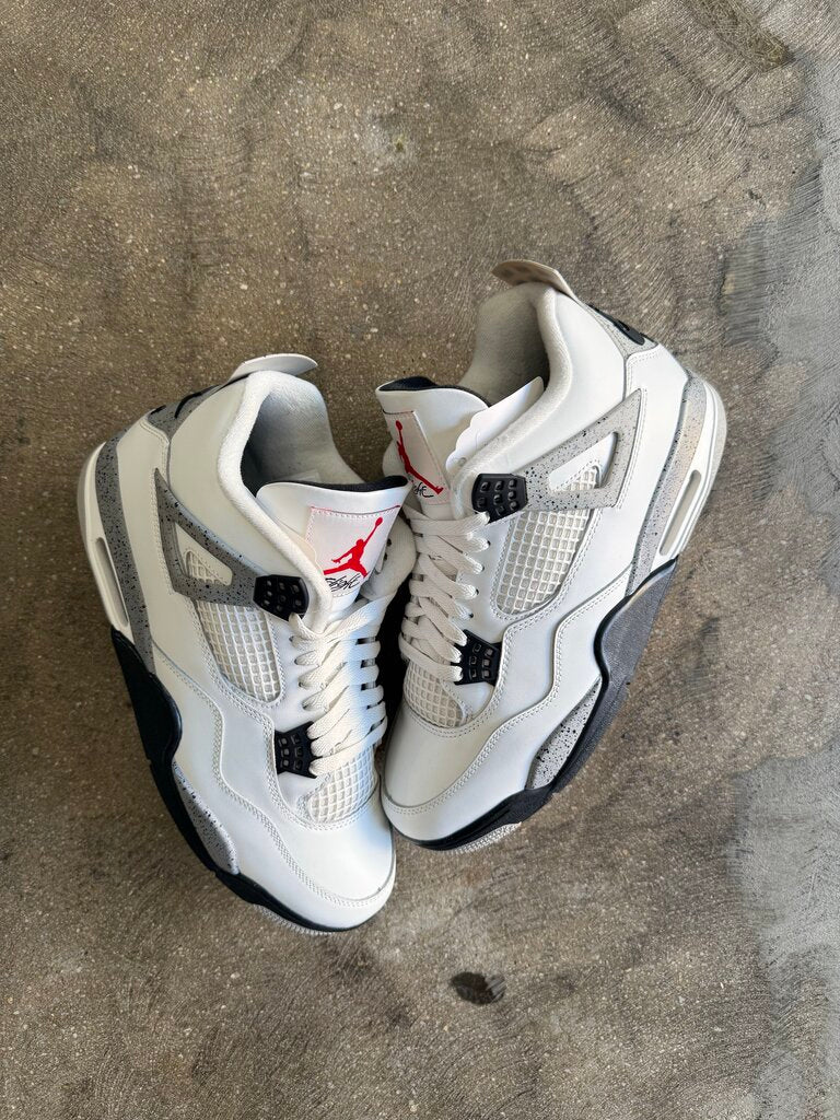 Jordan 4 White Cement Sz. 11.5 (no box)
