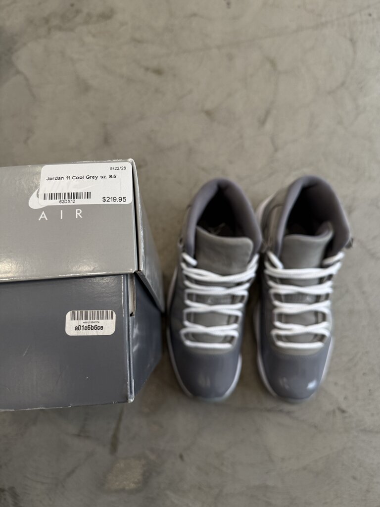Jordan 11 Cool Grey sz. 8.5