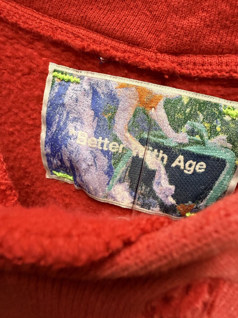 Better With Age Protest Art Hoodie sz. S