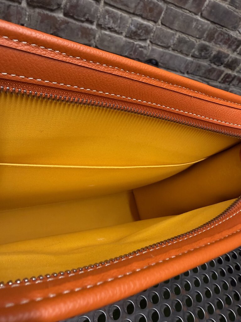 Goyard Jouvence Toiletry Bag PM Orange