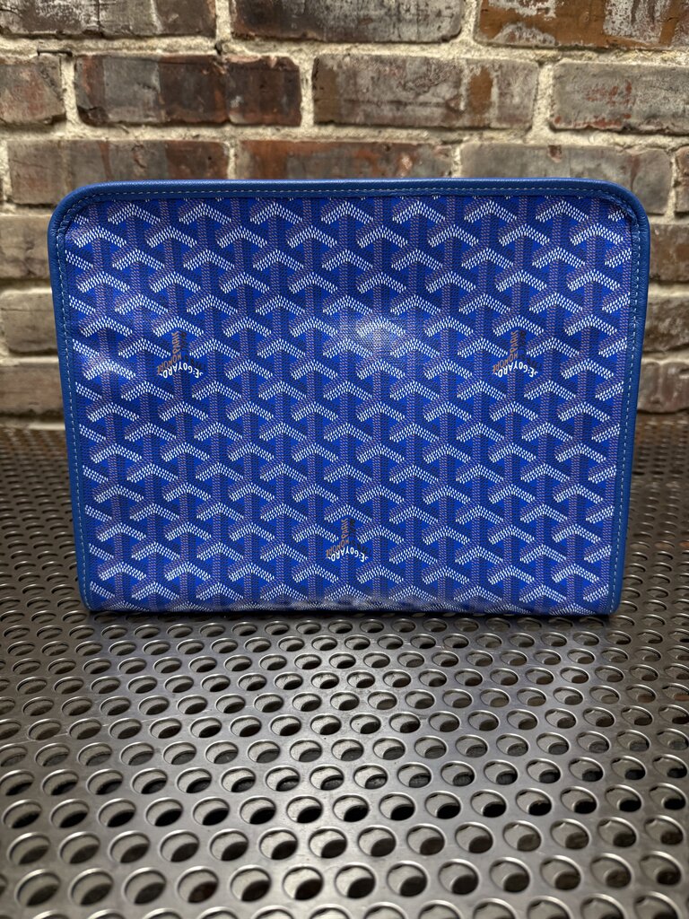 Goyard Jouvence Toiletry Bag PM Blue