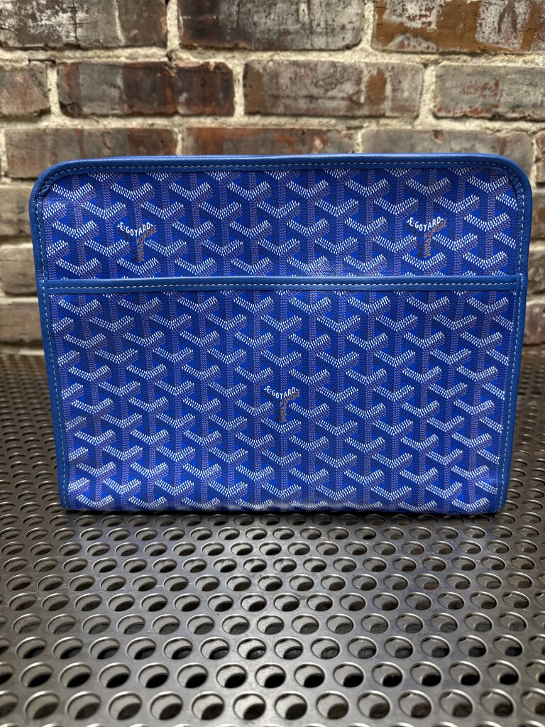 Goyard Jouvence Toiletry Bag PM Blue
