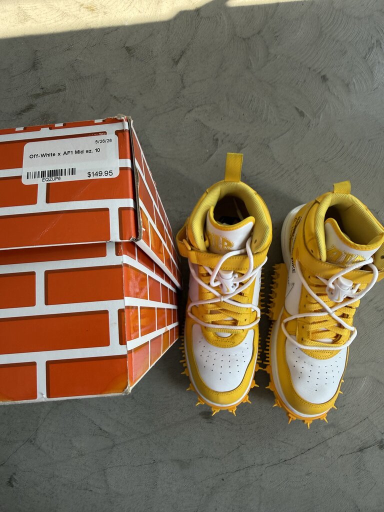 Off-White x AF1 Mid sz. 10