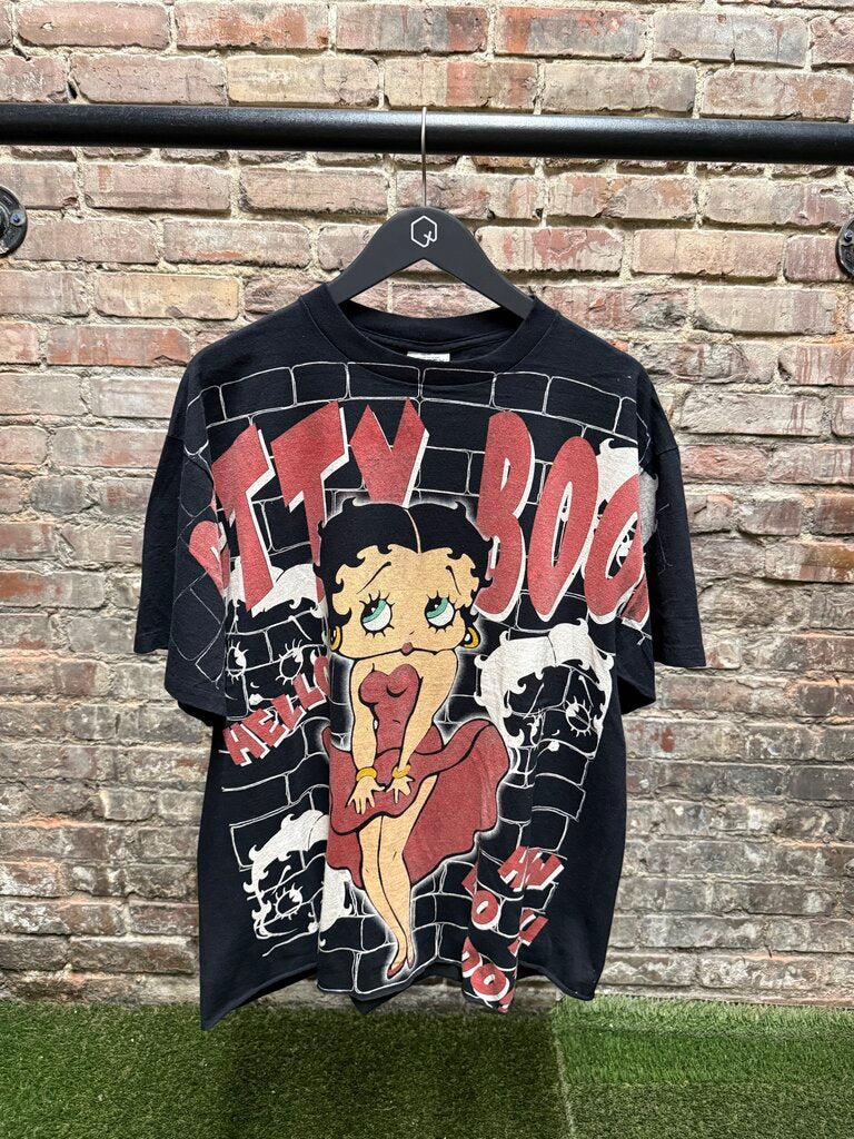 Vintage Betty Boop All Over Print sz. XL