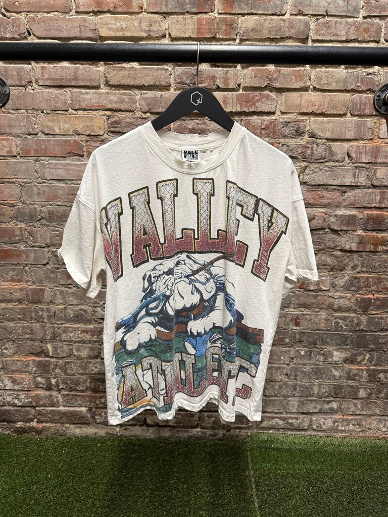 Vale State Polo Bulldog Bling Tee sz. S